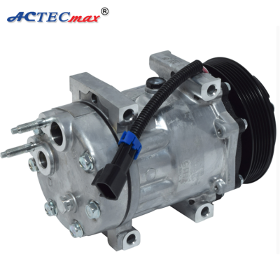 Wholesale ACTECmax 6pk 125mm 12v portable 709 auto ac compressor for Navistar